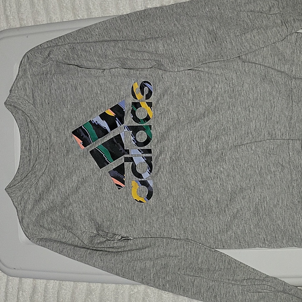 Toddler Adidas Long Sleeve T-Shirt